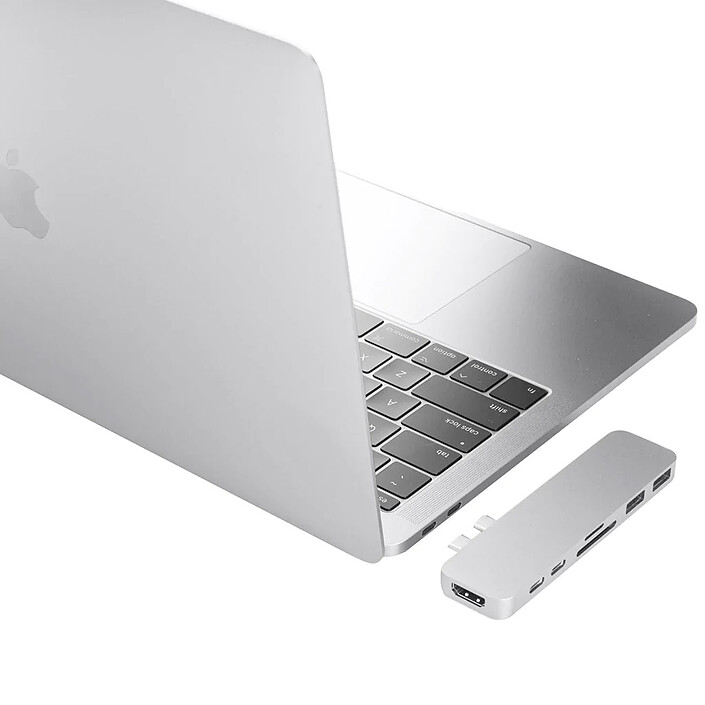 Avis Hyper Hub USB-C Duo 7-en-2 HyperDrive - Argent