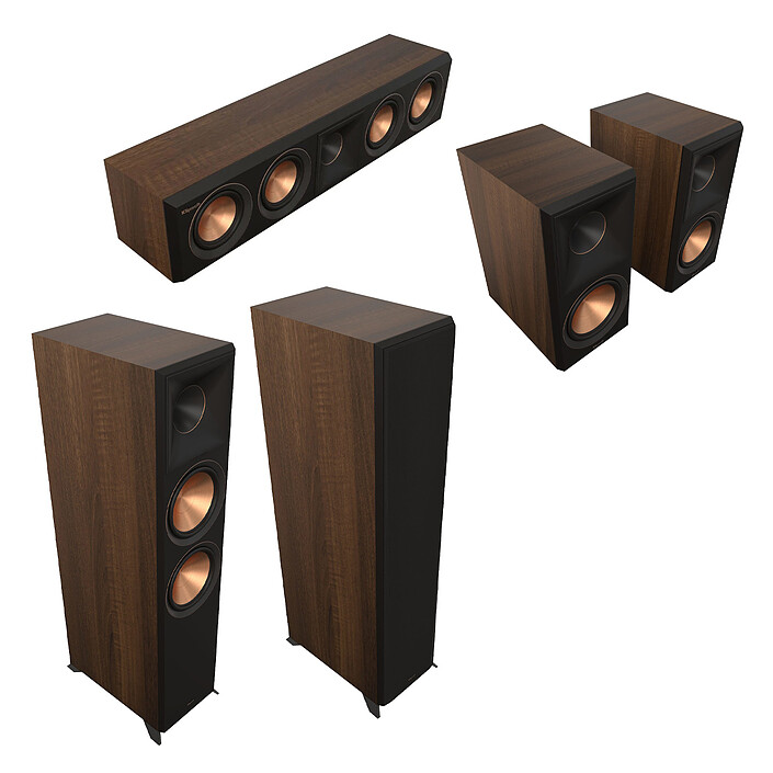 Klipsch Pack HCM RP-8000F II Walnut