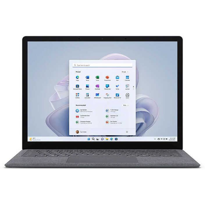Microsoft Surface Laptop 5 13.5" - Platine Alcantara (QZI-00007)