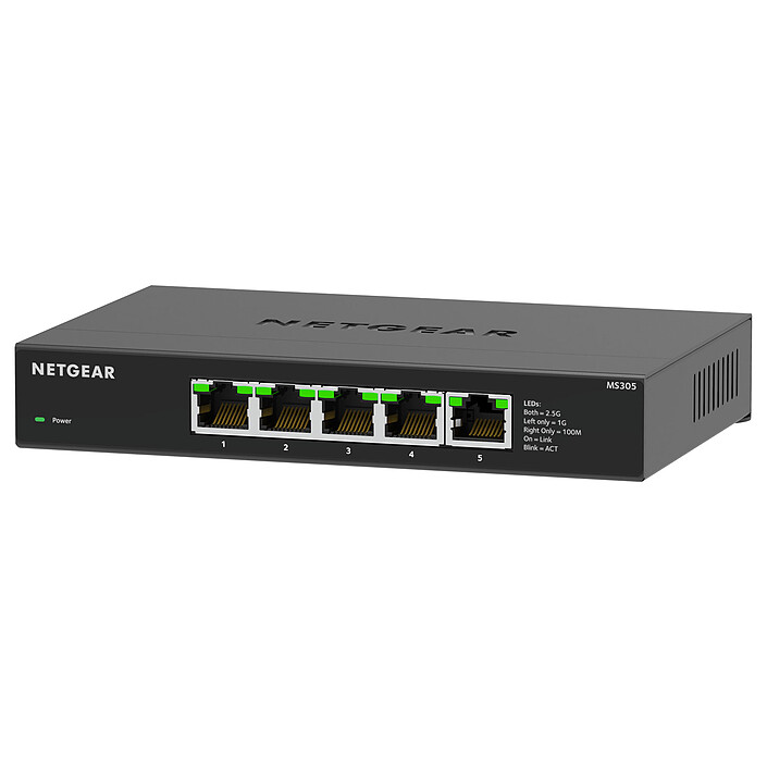Nota Interruttore intelligente Netgear MS305