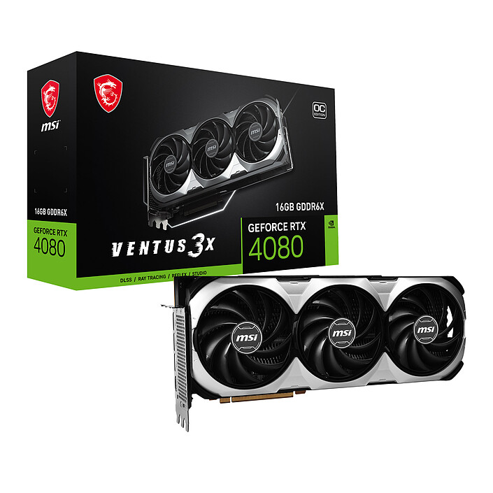 MSI GeForce RTX 4080 VENTUS 3X 16G OC