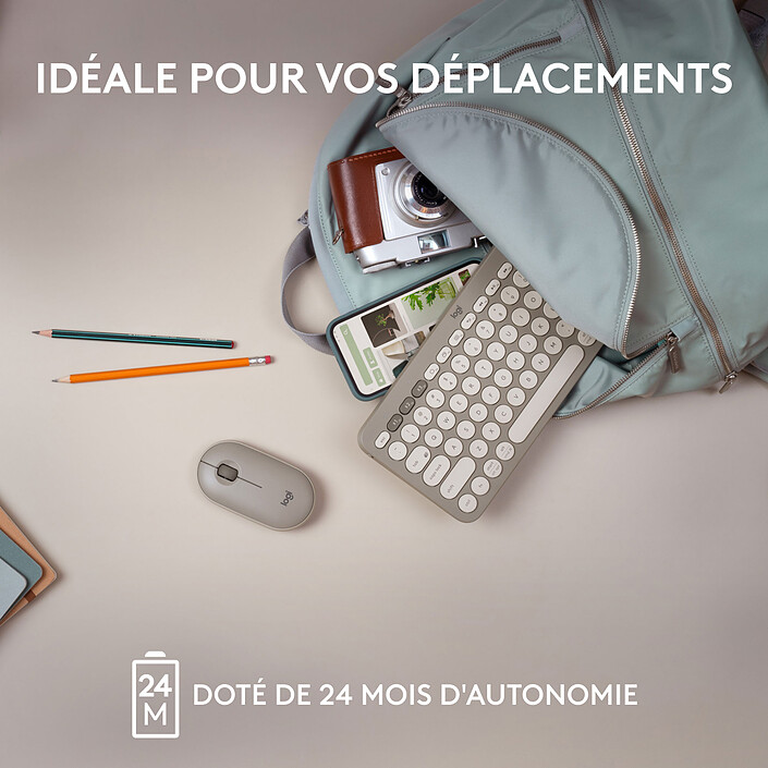 cheap Logitech K380 Multi-Device Bluetooth Keyboard for Mac (Sand)