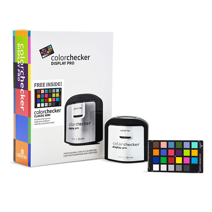 Calibrite ColorChecker Display Pro + ColorChecker Classic Mini