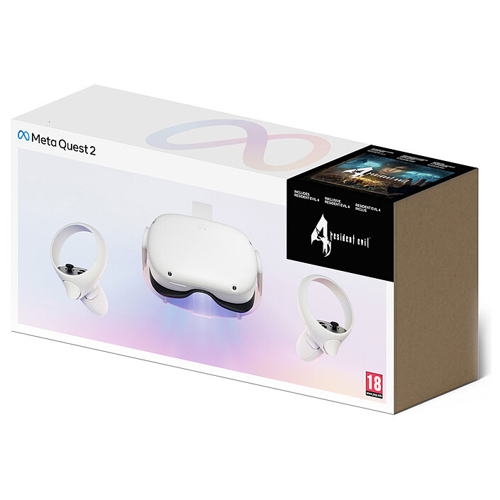 Meta Quest 2 Edition Limitée Pack Resident Evil 4 - 128 Go pas cher