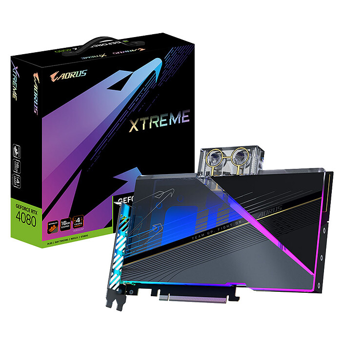Gigabyte AORUS GeForce RTX 4080 16GB XTREME WATERFORCE WB