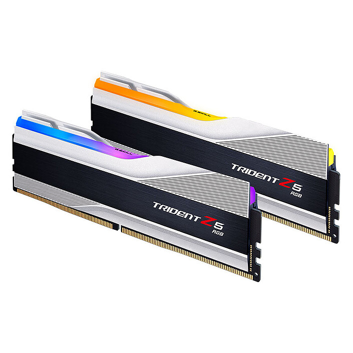 Acheter G.Skill Trident Z5 RGB 32 Go (2 x 16 Go) DDR5 8000 MHz CL38 - Argent
