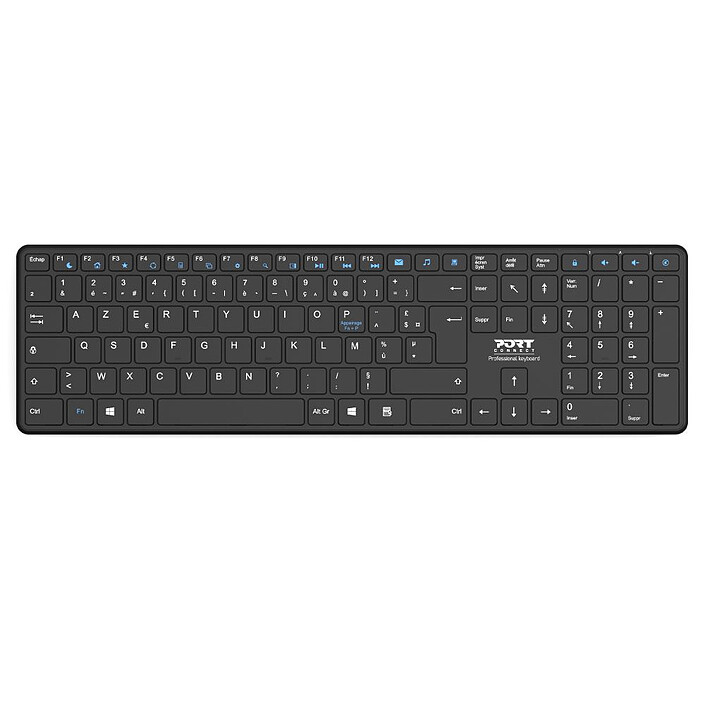 PORT Connect Office Pro Rechargeable Bluetooth Keyboard