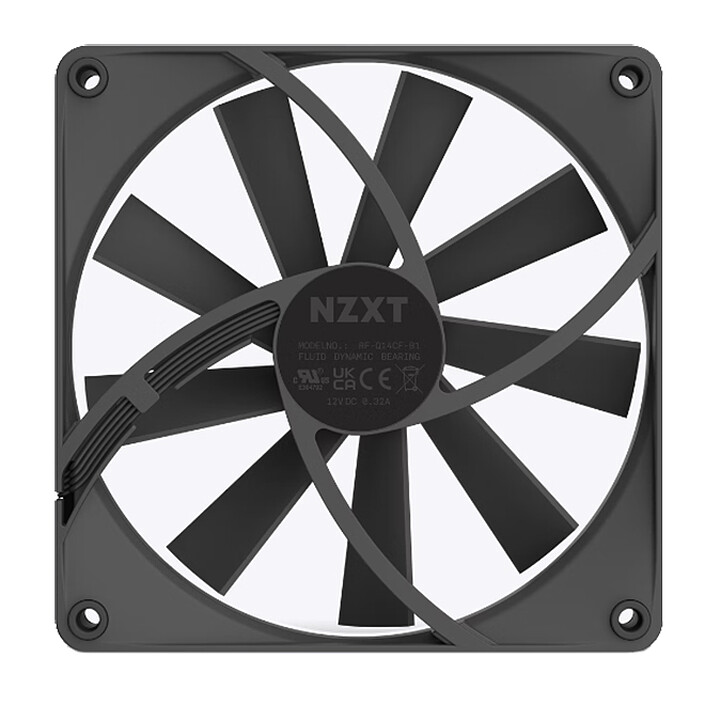 NZXT F140Q (Noir) pas cher