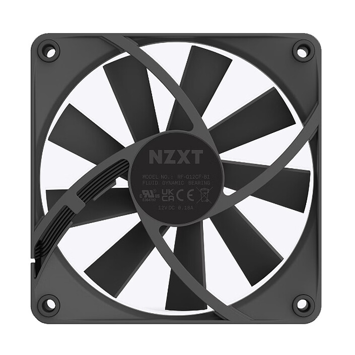 NZXT F120Q (Noir) pas cher