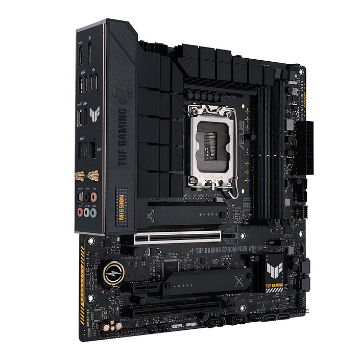 Avis ASUS TUF GAMING B760M-PLUS WIFI D4
