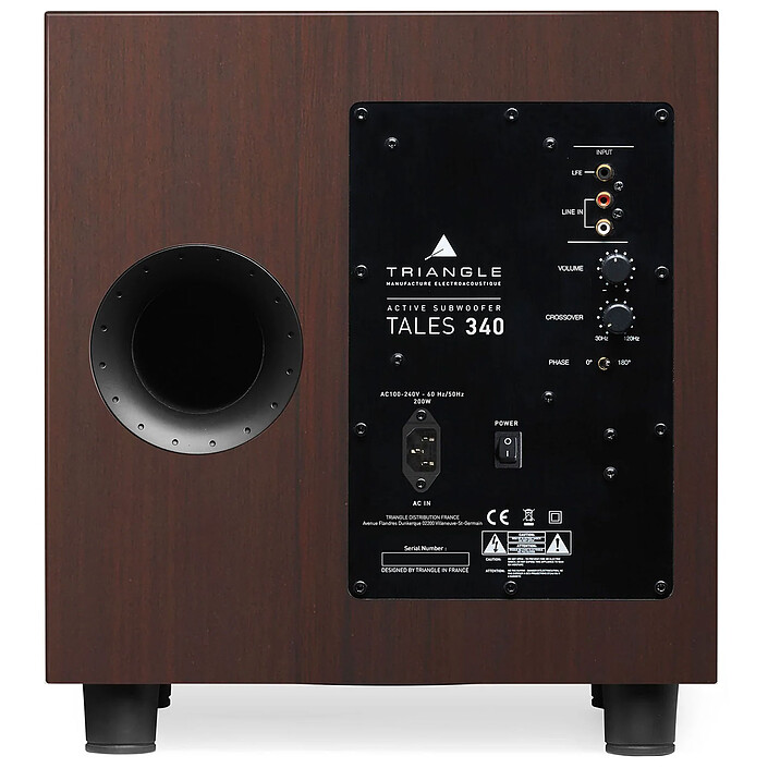 Avis Triangle Tales 340 Noyer