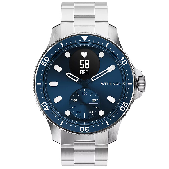 Withings ScanWatch Horizon (43 mm / Blue)