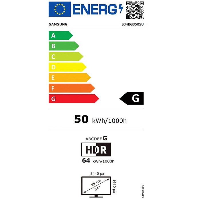 cheap Samsung 34" LED - Odyssey OLED G8 S34BG850SU