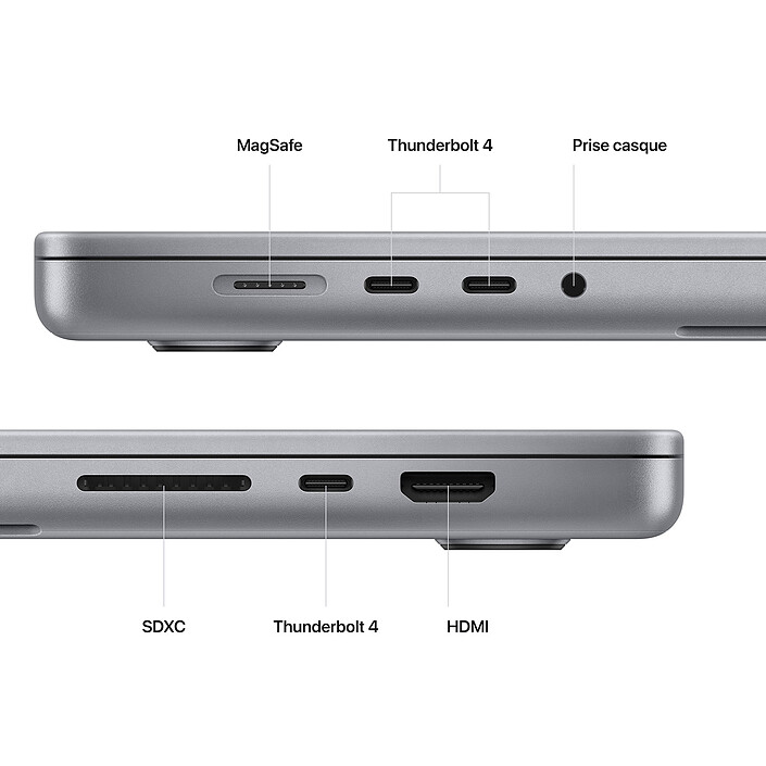 Acheter Apple MacBook Pro M2 Pro 16" Gris sidéral 16Go/512 Go (MNW83FN/A) · Reconditionné