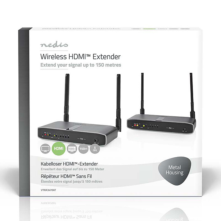 Transmisor inalámbrico HDMI Full HD Nedis a bajo precio