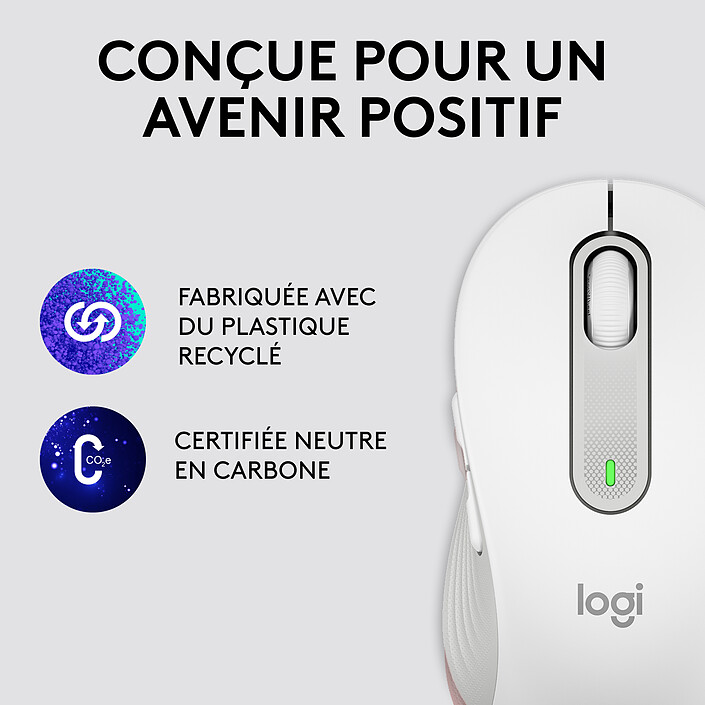 Logitech M650 L Left (Blanc) pas cher