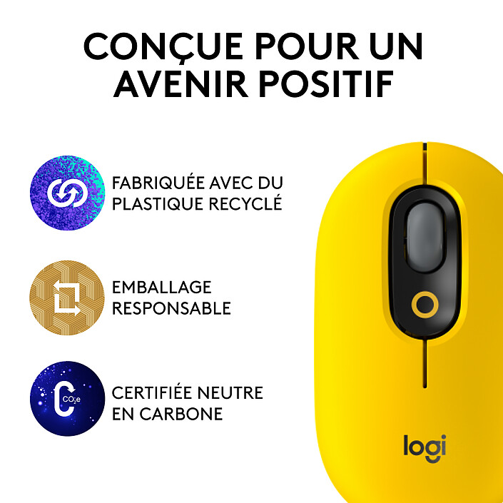Logitech POP Mouse (Blast) pas cher