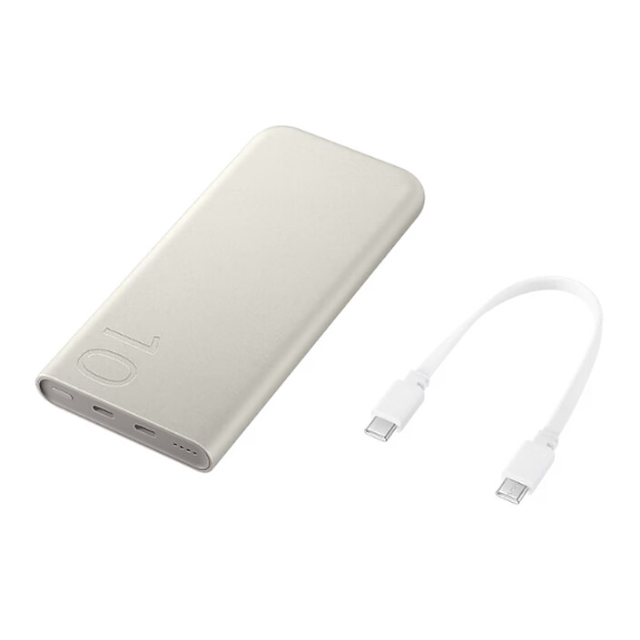 Samsung Batterie externe charge ultra rapide 25W - Blanc pas cher
