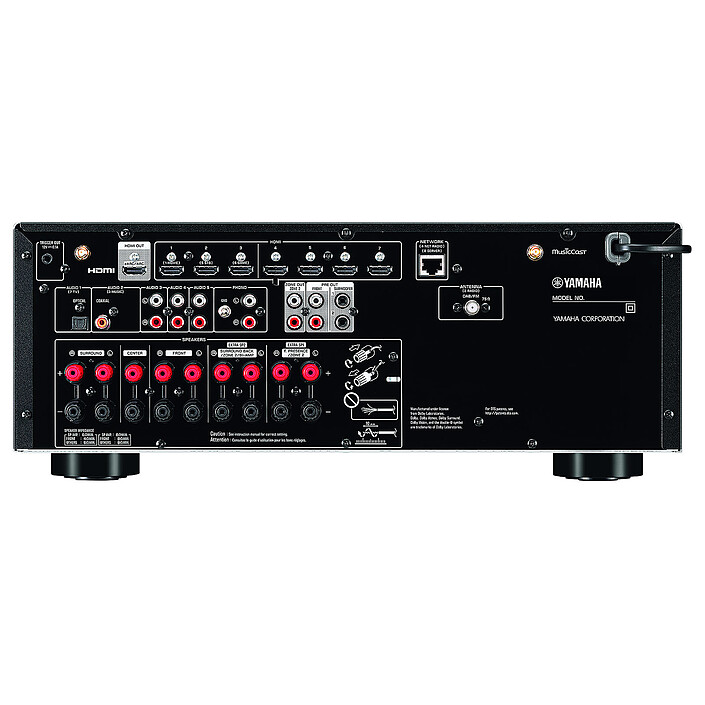 Avis Yamaha RX-V6A Noir + Focal Dôme Flax Pack 5.1 Noir