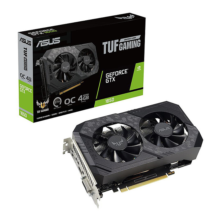 ASUS TUF Gaming GeForce GTX 1650 V2 OC Edition 4GB GDDR6  · Reconditionné