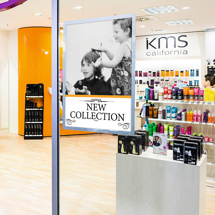 Durable Infoframe Duraframe Poster A1 Argent pas cher