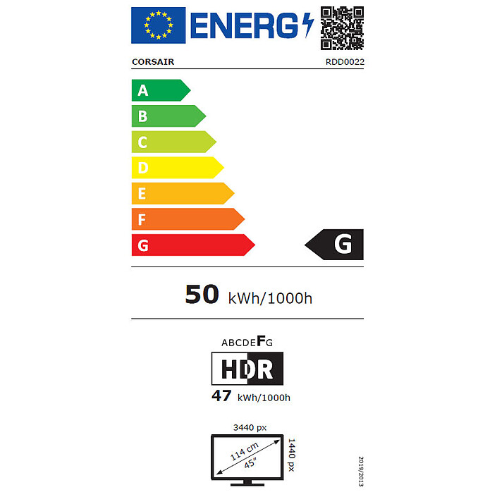 Corsair XENEON FLEX 45WQHD240 pas cher
