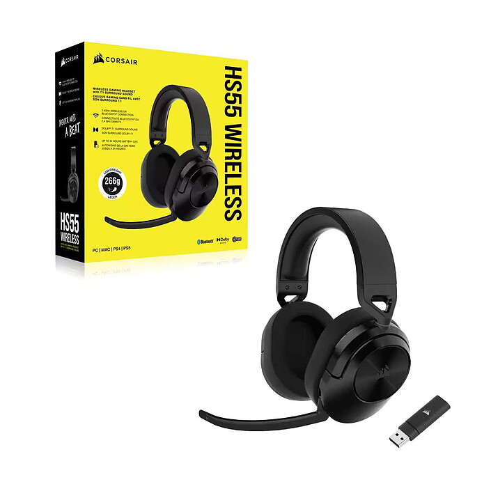 Corsair HS55 Wireless (Black)