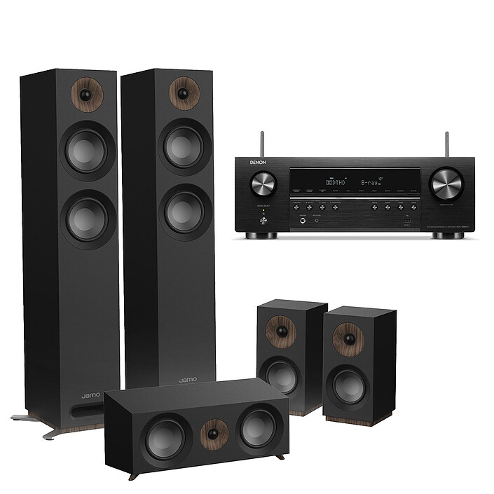 Denon AVC-S660H + Jamo S 807 HCS Noir 