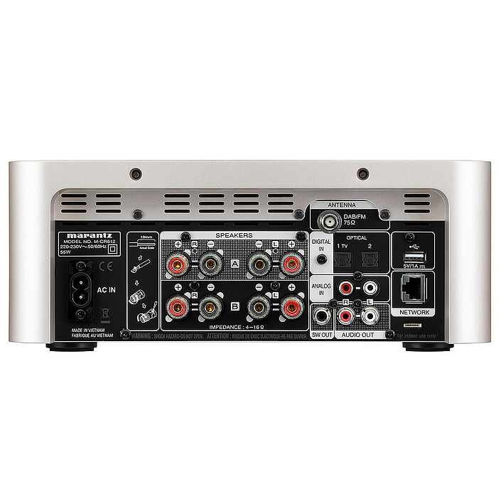 Acheter Marantz Melody X M-CR612 Argent/Or + Davis Acoustics Ariane 1 Noyer