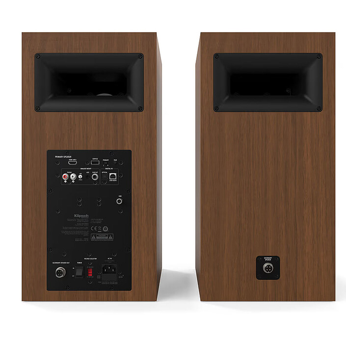 Rega Planar 1 Noir Mat + Klipsch The Nines Noyer pas cher