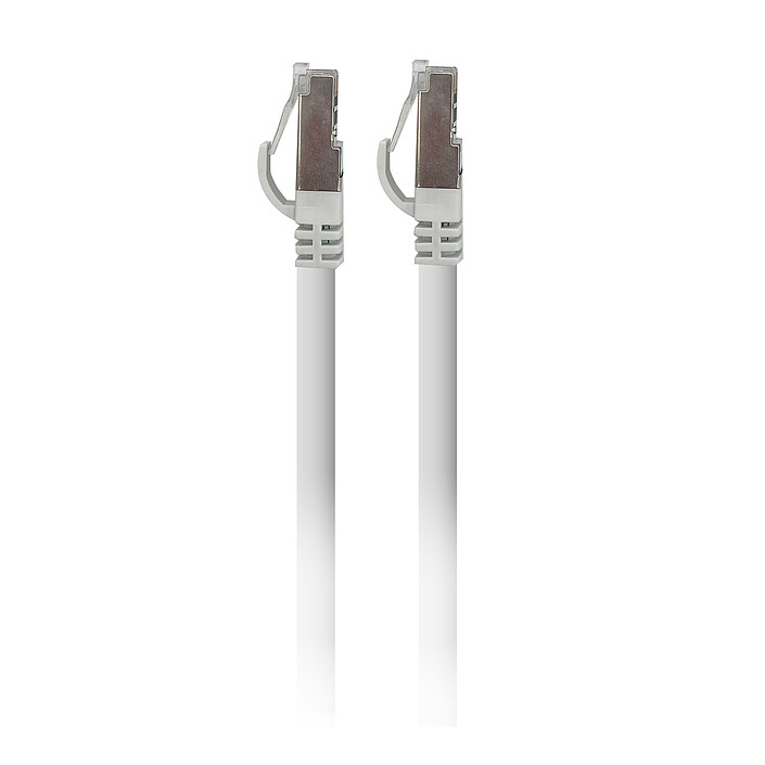 Avis Textorm Câble RJ45 CAT 6 FTP - mâle/mâle - 2 m - Blanc (x 10)