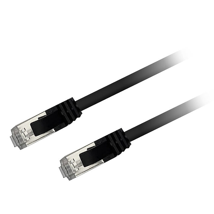 Textorm RJ45 CAT 6 FTP cable - male/male - 10 m - Black