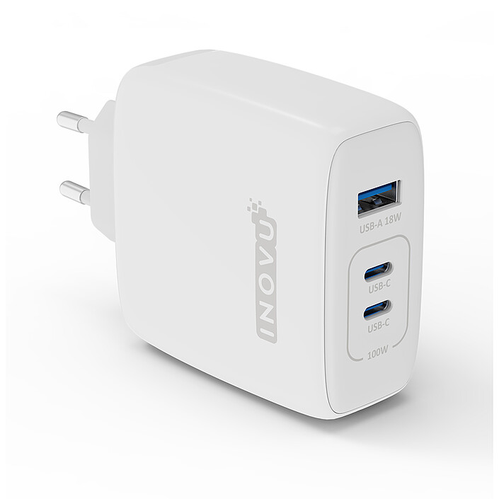 INOVU USB-C 100W Power Delivery GaN Charger