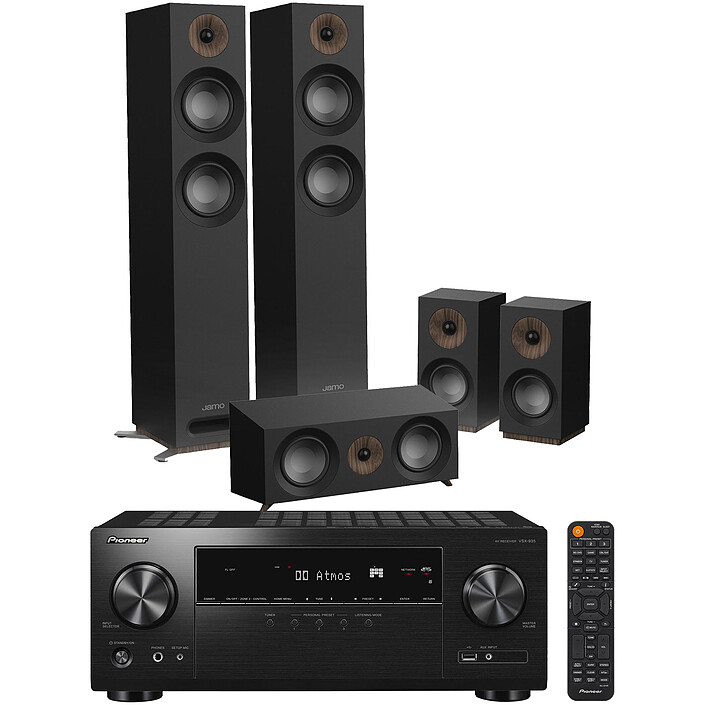 Pioneer VSX-935 Black + Jamo S 807 HCS Black