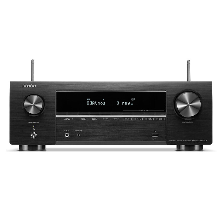 Review Denon AVR-X1700H DAB Black + Jamo S 807 HCS Black
