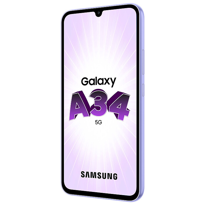 Acheter Samsung Galaxy A34 5G Lavande (6 Go / 128 Go) · Reconditionné