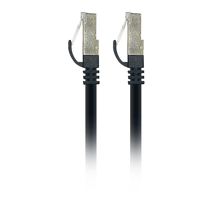 Avis Textorm Câble RJ45 CAT 6 SSTP - mâle/mâle - 10 m - Noir