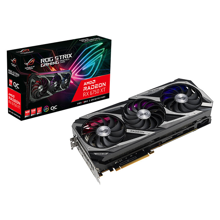 ASUS ROG STRIX RX 6750 XT O12G GAMING