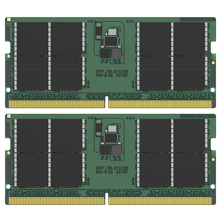Kingston ValueRAM SO-DIMM 64 GB (2 x 32 GB) DDR5 5600 MHz CL46 DR X8