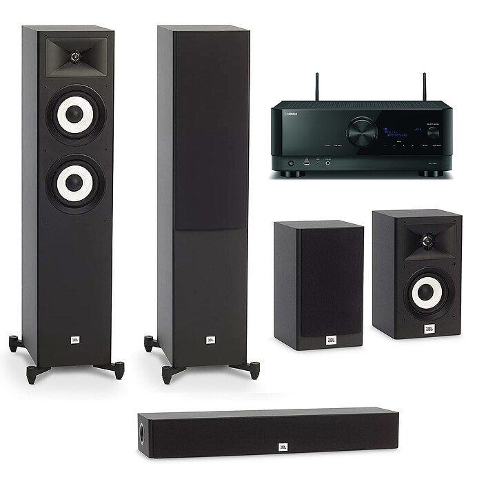 Yamaha RX-V6A Noir + JBL Pack Stage 5.0 A180 Noir