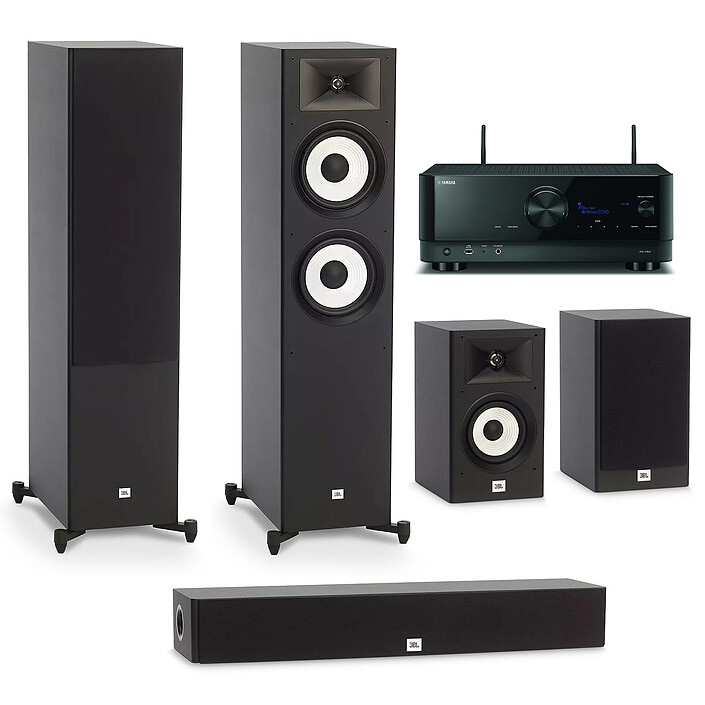 Yamaha RX-V6A Noir + JBL Pack Stage 5.0 A190 Noir