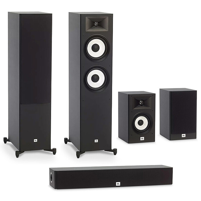 Avis Yamaha RX-V6A Noir + JBL Pack Stage 5.0 A190 Noir