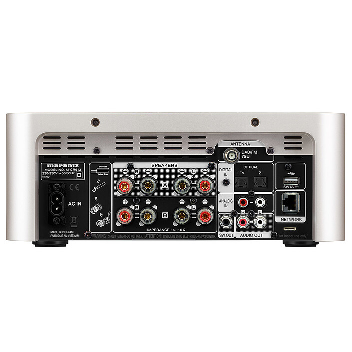 Acheter Marantz Melody X M-CR612 Argent/Or + Triangle Elara LN01 Chêne clair