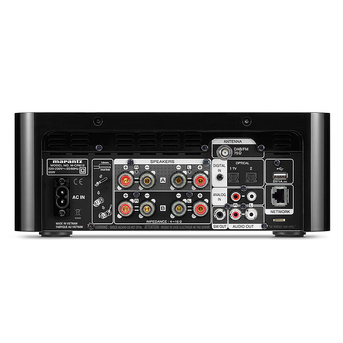Buy Marantz Melody X M-CR612 Black + Elara LN01 Light Oak Triangle