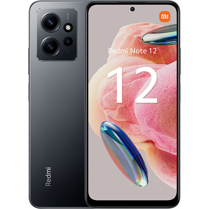 Xiaomi Redmi Note 12 4G Gris (4 Go / 128 Go) · Reconditionné