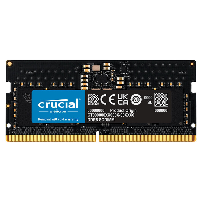 Crucial SO-DIMM DDR5 8 GB 4800 MHz CL40 1Rx16