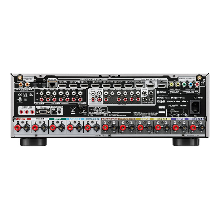 Acheter Denon AVC-X4800H Argent