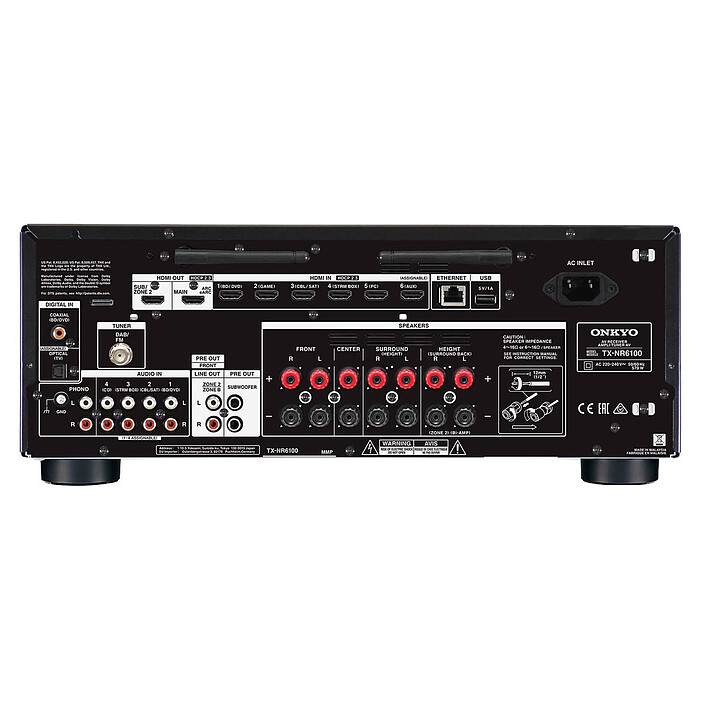 Buy Onkyo TX-NR6100B Black