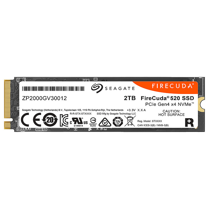 Acheter Seagate SSD FireCuda 520 2 To (2022)