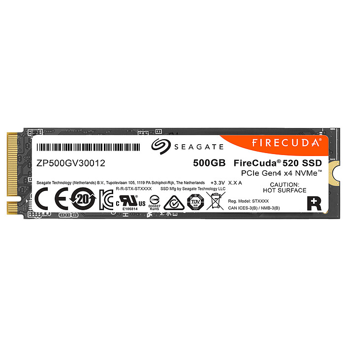 Acheter Seagate SSD FireCuda 520 500 Go (2022)